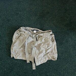 GAP Women's Army Green Cargo Shorts